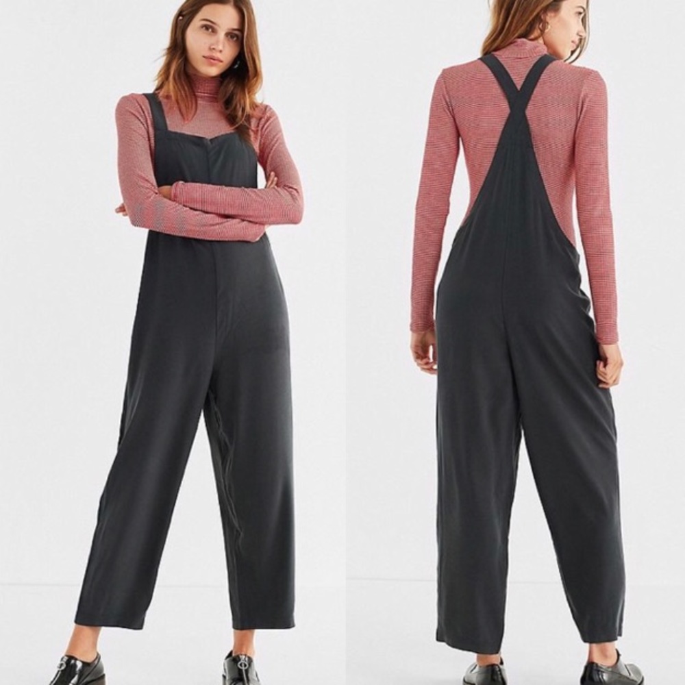 NWOT UO Tania Shapeless Tencel Overalls